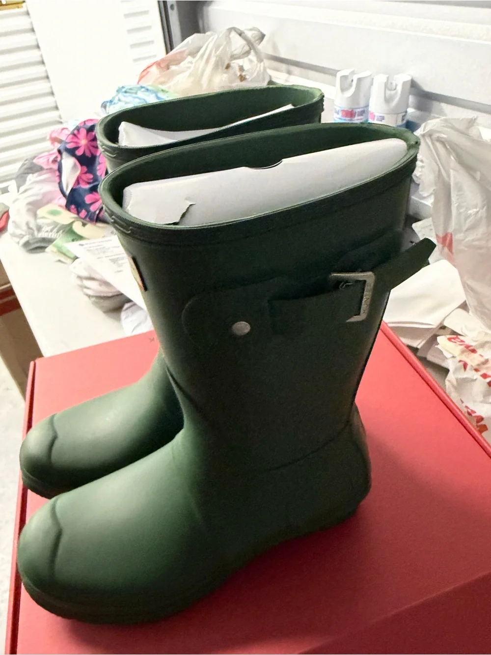 Hunter Womens size 8  mid boots new inbox